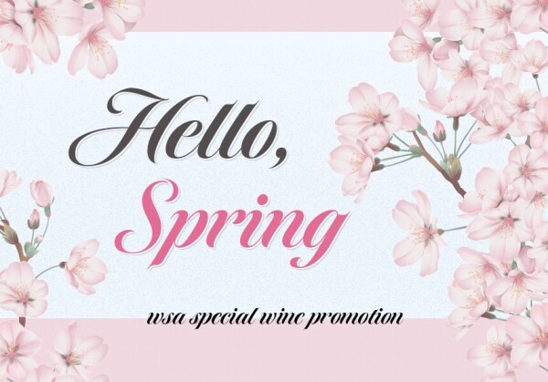 [WSA Special Promotion] Hello, Spring